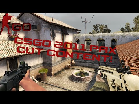 CS:GO PAX 2011 SCAR 17 AND SCOPED GALIL! (CS:GO CUT CONTENT)