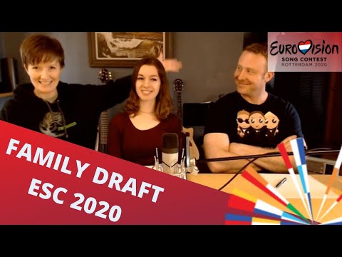 Eurovision 2020 | American Family Reacts | Fantasy Draft