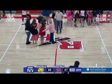 Andale at Rose Hill Basketball Andale Radio 2-13-26
