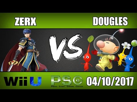 Zerx (Marth) vs Dougles (Olimar) - Wii U Winners Round 1 S4M