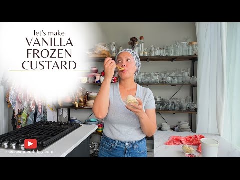 Let's Make Vanilla Frozen Custard!