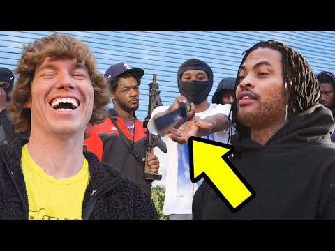 Visiting The Hood With Waka Flocka!