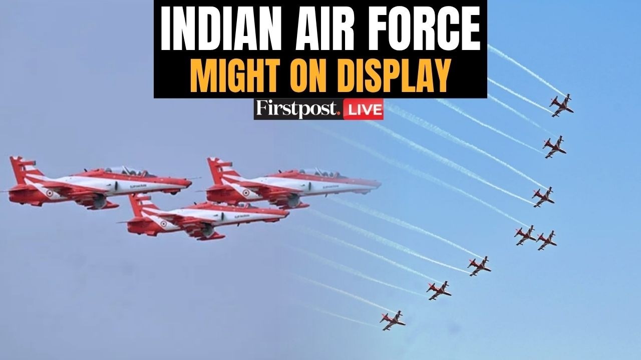 IAF's Surya Kiran Air Show LIVE: Stunning Stunts by Surya Kiran Aerobatic Team in Chandigarh
