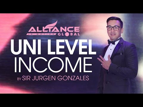 Uni-Level Income by Sir Jurgen Gonzales (AIM Global)