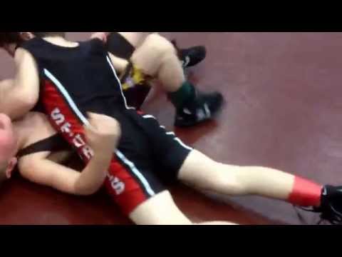 Jace Thurman wrestling: Region I first round. 3/14/15