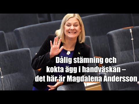Dålig stämning och kokta ägg i handväskan – det här visste du inte om Magdalena Andersson