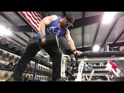 200 Pound Dumbbell Rows Feeling Very Easy