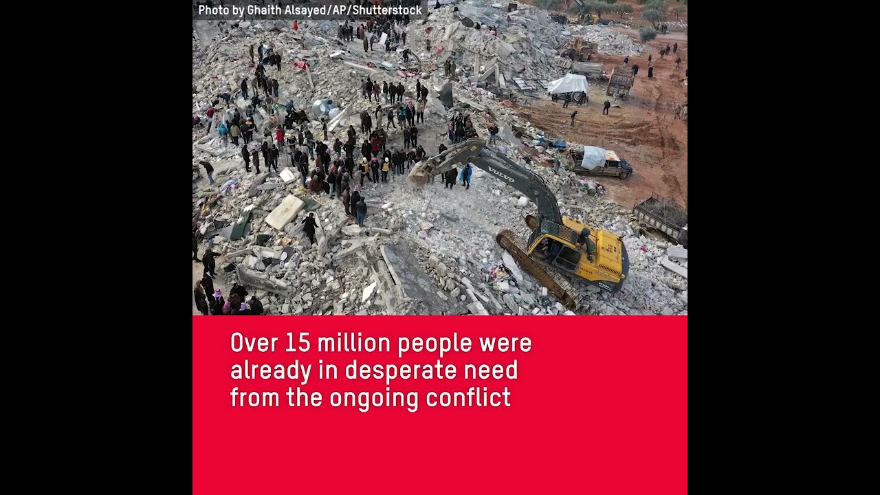 Türkiye (Turkey) and Syria Earthquake 2023 - Donate Now