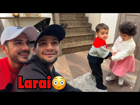 Lahore pohanch Gaye achanak😍 | basil or aizal ki larai hogai😧