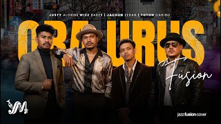 Download lagu Toton Caribo, Justy Aldrin, Wizz Baker, Jacson Zeran - ORA URUS | Jazz Fusion Cover mp3