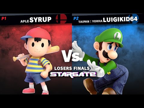 STARGATE #2 | Syrup (Ness) vs Luigikid64 (Luigi) Losers Finals