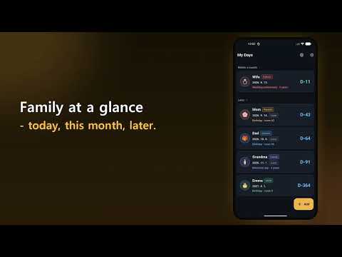 Life Alarm - Birthday Reminder video thumbnail