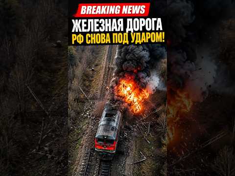 Железная дорога РФ снова под ударом!