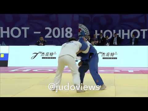 OUCHI GARI by Dashdavaa Amartuvshin at Hohhot Grand Prix 2018
