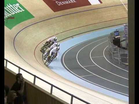 Men`s Team Sprint Final GER-FRA World Championships 2010 Kopenhagen