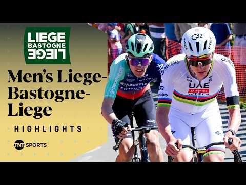EARTH-SHATTERING DAY! 🤯 | Men's 2026 Liege-Bastogne-Liege Race Highlights | TNT Sports Cycling