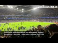 Real Madrid celebrate with their fans after penalty shootout win at Manchester City 4K