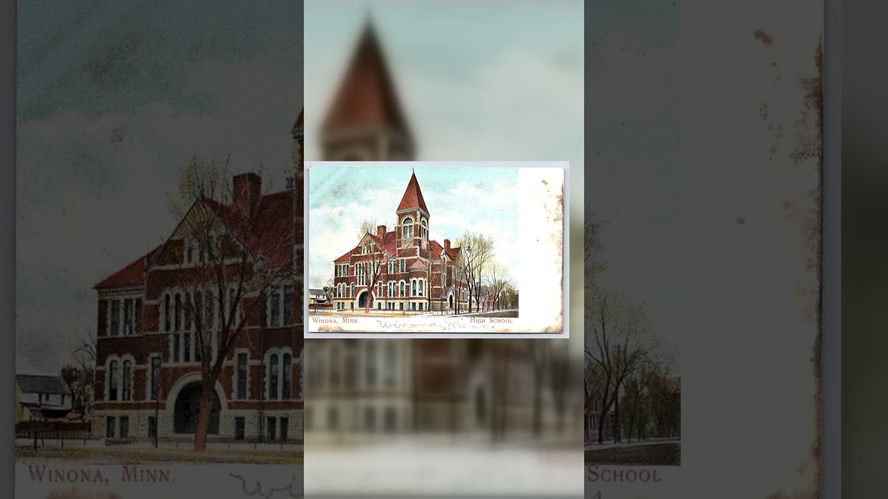 Suhling & Koehn Co., Divided Back, Winona High School, Minn., 1907-1915 Video