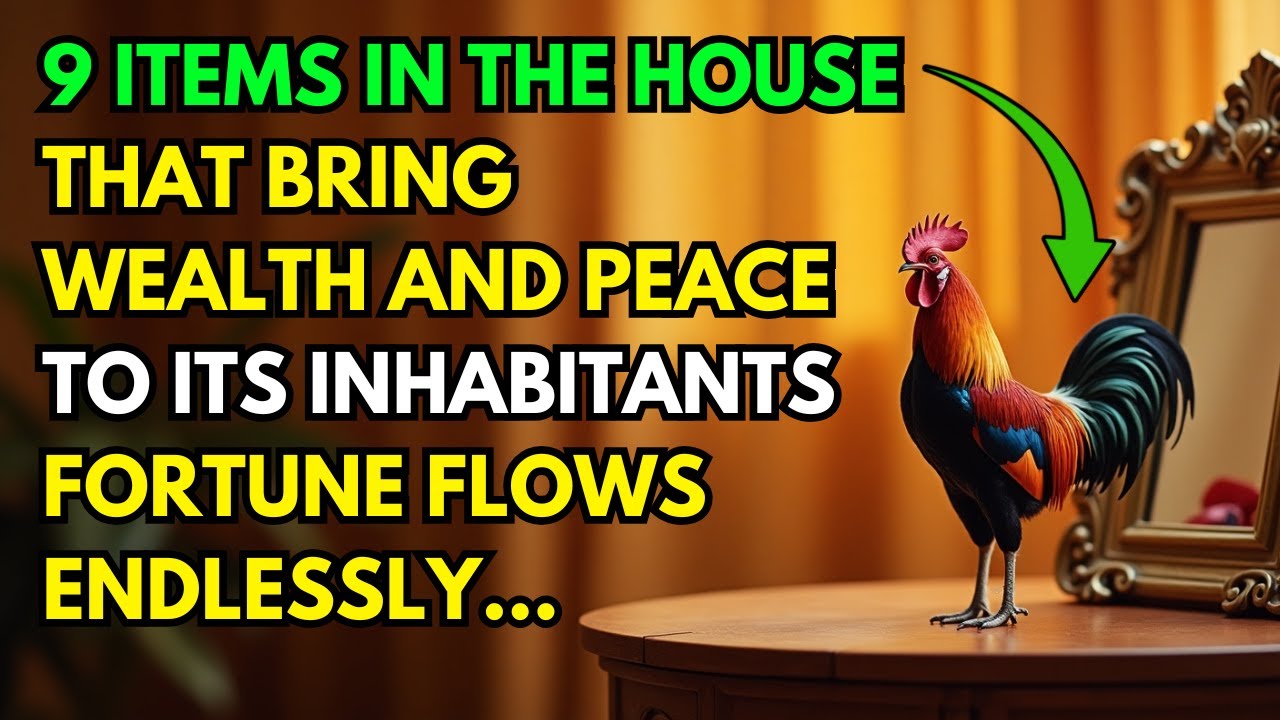 Many People Don't Know! 9 Household Items That Attract Wealth & Peace to Their