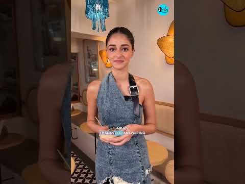 59 Seconds With Ananya Panday | Curly Tales 