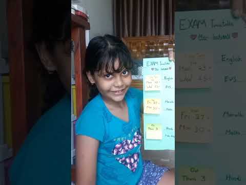 #nirvi #examtimetable