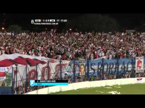 Gol de Funes Mori. River 1 - Liniers (BB) 0. 32avos. Copa Argentina 2015. FPT.