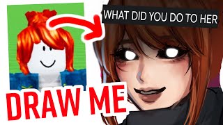 Roblox Draw Me... But I Make Their Avatars Scary