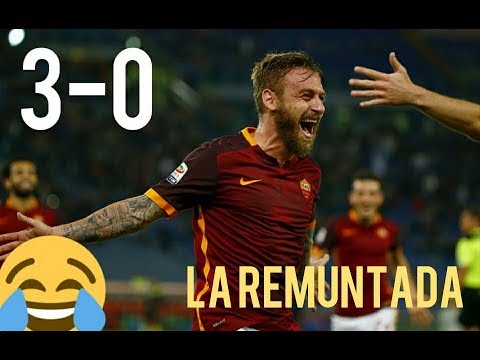 Roma - Barcellona 3-0 - Goals & Highlights