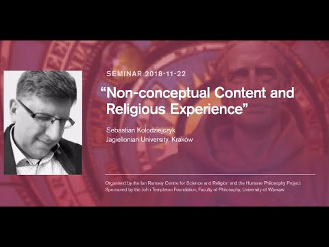 Sebastian Kołodziejczyk - Non-conceptual Content and Religious Experience