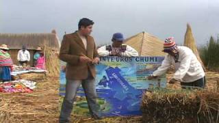 preview picture of video 'Isla Flotante Uros Chumi'
