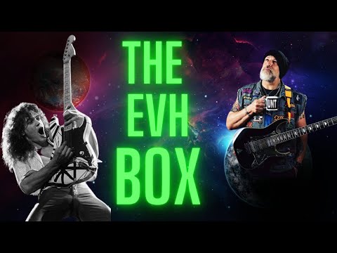 Eddie Van Halen 'box' guitar lesson [left hand stretch]