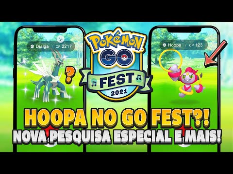 VAZOU: HOOPA NO POKÉMON GO FEST 2021?! Saiba tudo! | Pokémon GO