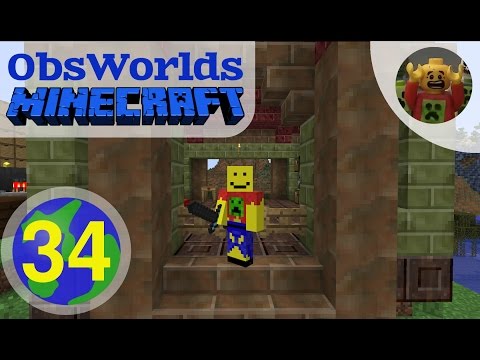 Jim Plays ObsWorlds Minecraft E34 - More More More!