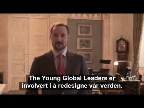 Haakon Magnus om Young Global Leaders (World Economic Forum)