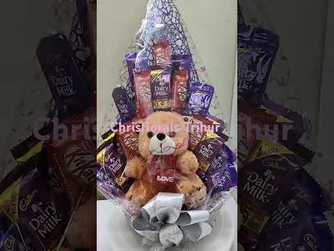 Gift chocolate bouquet