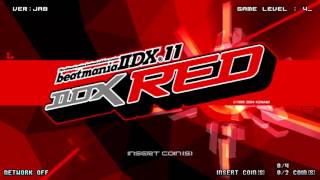 Cover art for beatmaniaIIDX 11 IIDXRED Title Screen