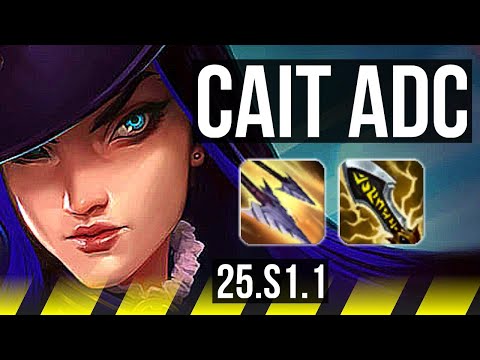 CAITLYN & Zyra vs TRISTANA & Lulu (ADC) | Dominating | NA Grandmaster | 25.S1.1