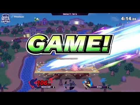 Snickeldorf (Game & Watch) vs. Active (Falco) - Orbitar 71 - Winners Quarters