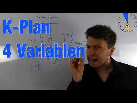 K Plan mit 4 Variablen Digitaltechnik Übung Schaltalgebra