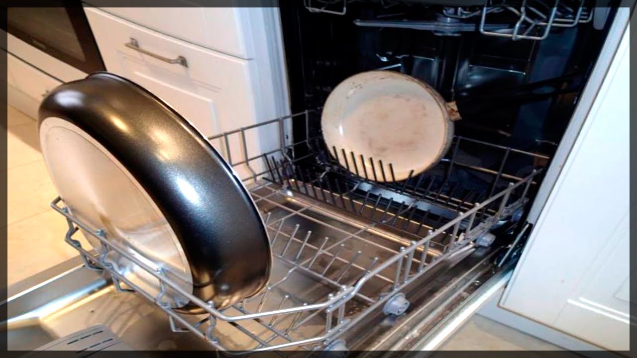 Можно мыть сковороду в посудомойке