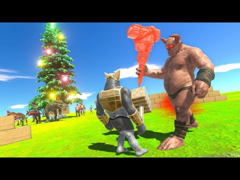 1v1 PRIMATES vs INFERNALS + CARNIVORE DINOSAURS ARBS Animal Revolt Battle Simulator