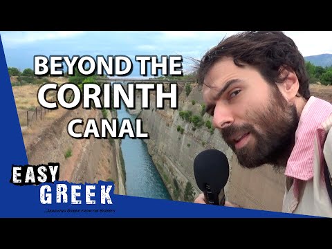 What lies beyond Greece's biggest canal? | Easy Greek 46