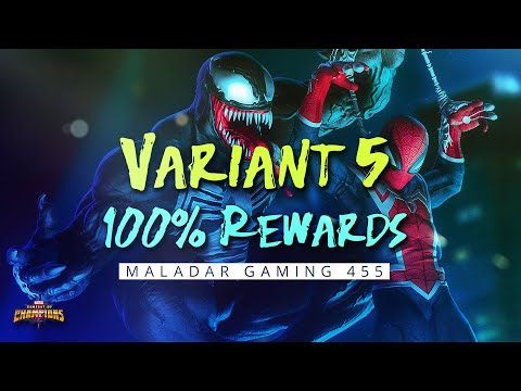 Variant 5 100% Rewards + 6 Star & Feat 5 Star Crystals Opening - Marvel Contest of Champions