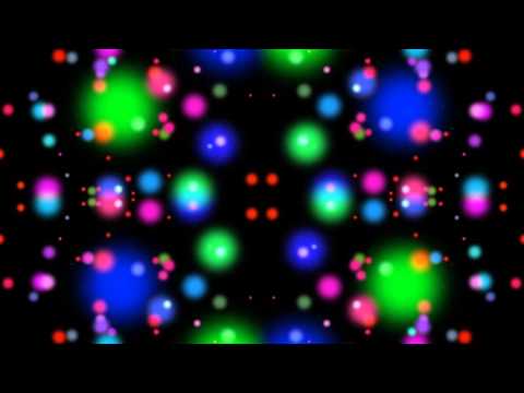 Club Visuals 642 - Color Particles Motion Background HD