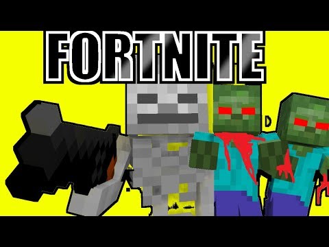 Monster School: FORTNITE BATTLE ROYAL Challenge Part 2 (Minecraft Animation)