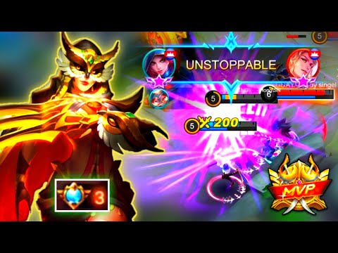 Natalia King Of Assasin Top 3 Supreme - Mobile Legends✔