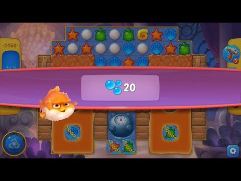 Fishdom. Hard Level 2450