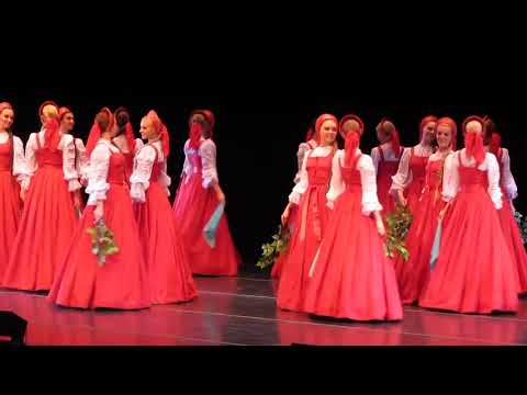 Amazing Russian Floating Folk Dance "Birch Tree / Beryozka"