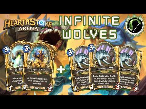 Infinite Wolf Is Back! | Hunter Hearthstone Arena Underground