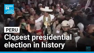 Peru: Voters await result of presidential election, the closest in the country's history